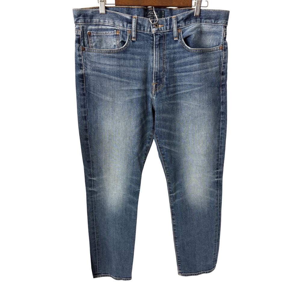 Lucky Brand 121 Heritage‎ Slim Mens Jeans W36 L30 Blue Wash Denim Eastvale